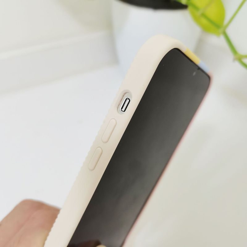 Liquid Phone ist geeignet für 13promax Fried Dough Twists Silikon-Schutzhülle_voghion.com