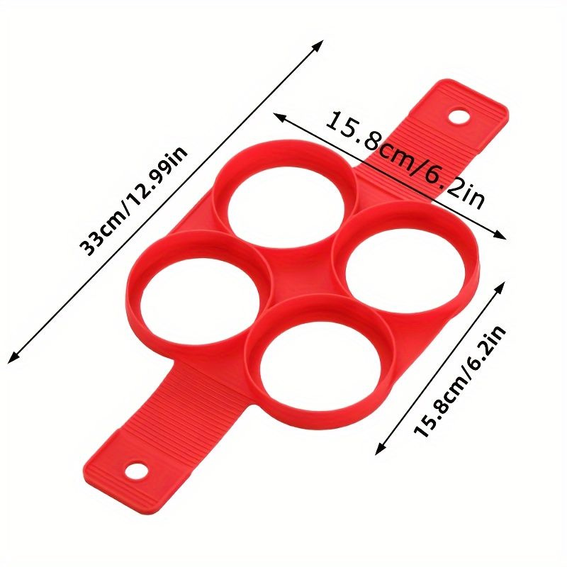 1 anello antiaderente in silicone per pancake all'uovo per colazioni perfette e per cucinare in cucina_voghion.com