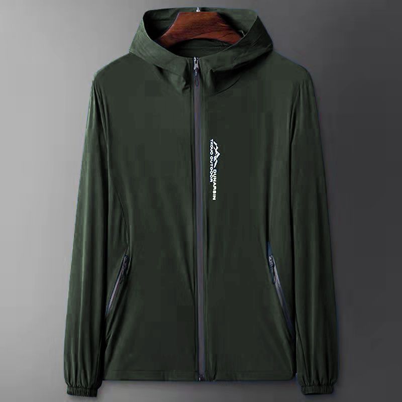 Men's Clothing Ice Silk Versatile Comfortable High-end Sun Thin Stylish UV Protection Casual Jacket_voghion.com