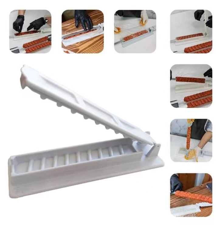 Skewers Kebab Maker Grill Outdoor BBQ Skewer Meat Tool_voghion.com