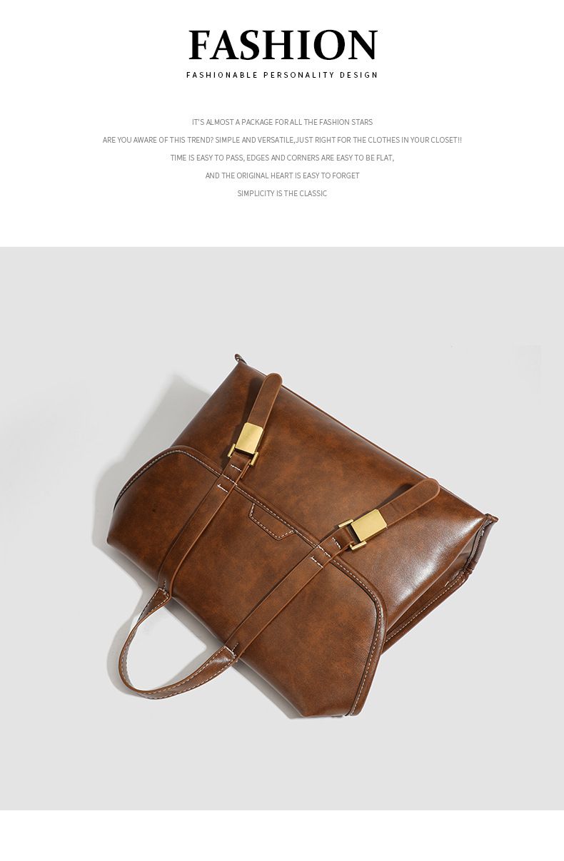 Zaino da donna versatile di alta qualità, portatile, casual, retrò, per autunno e inverno, per studenti._voghion.com