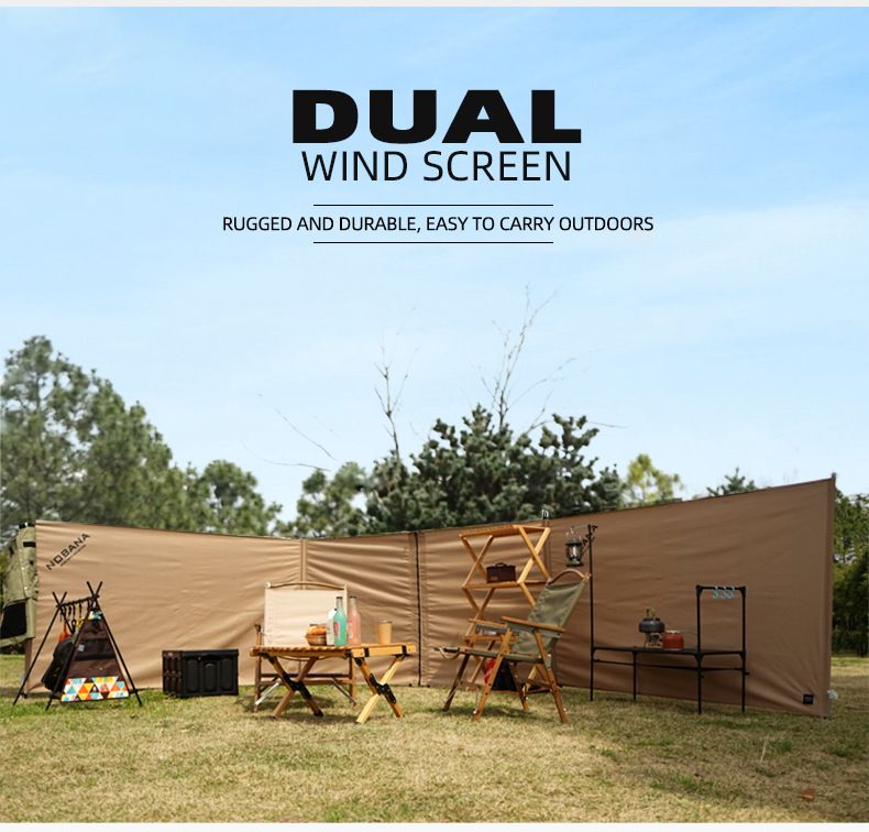 Tenda da campeggio per esterni, grande pannello per parabrezza, tenda antivento per tour con guida autonoma_voghion.com