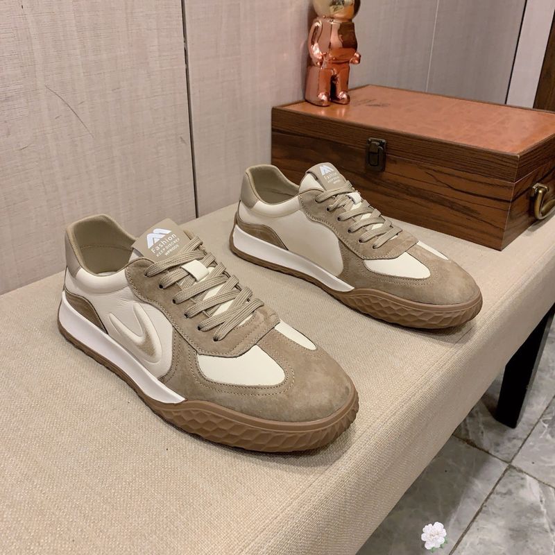 1:1 Markenqualität, Originalverpackung, hochwertige neue Trainingsschuhe aus echtem deutschem Leder, flache Freizeitschuhe, Sportschuhe für Studenten_voghion.com