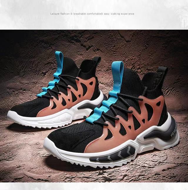 New Mesh Tide Sneakers Comfortable Soft Bottom Men's Student Shoes_voghion.com