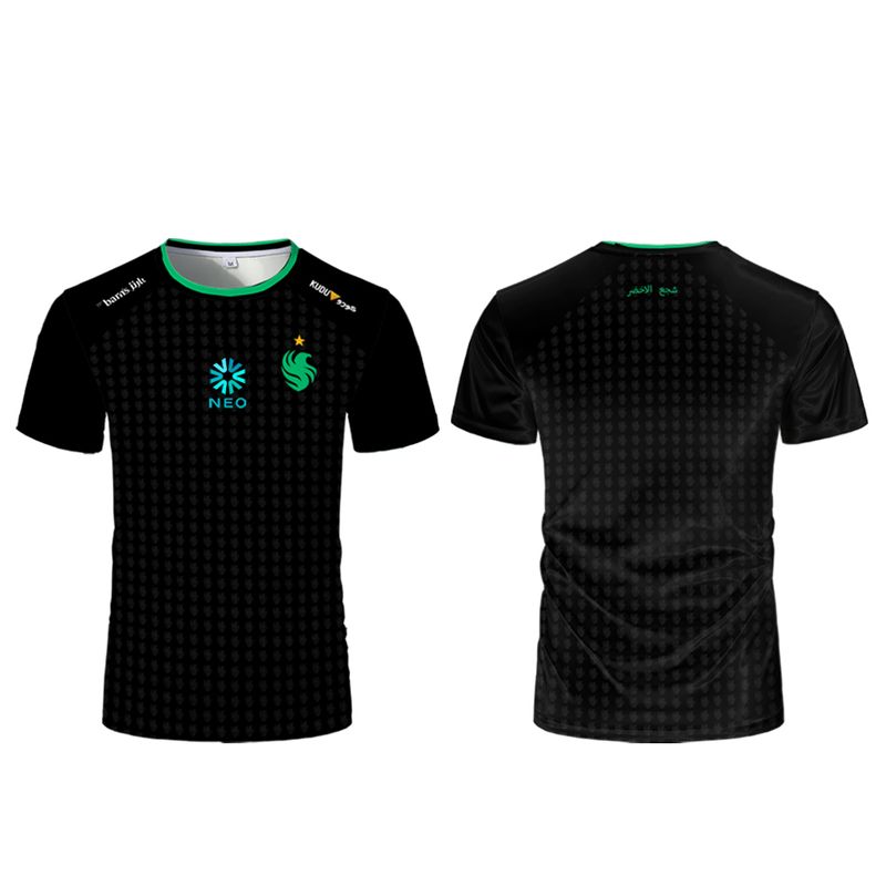 Team Falcons Esports Club 2025 Nieuwe uniformen Professionele speler Gesigneerde herdenkingsshirts CS2 Niko Fans Aangepaste T-shirts_voghion.com