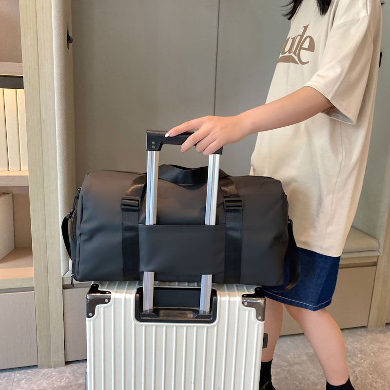 Fashionable new travel handbag, luggage bag, travel storage bag, shoulder bag, women's waterproof storage bag_voghion.com