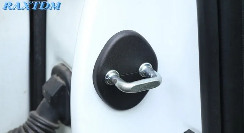 Carro à prova d'água fechadura protetora + 4 peças porta verificar braço proteção capa para KIA Sportage_voghion.com