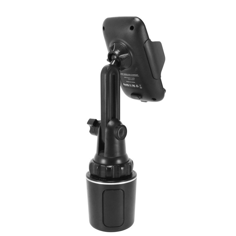 Drahtloses Laden Handyhalter Auto 15W drahtloses Laden Handyclip Auto Wasserbecherhalter drahtlose Ladehalterung XK_voghion.com