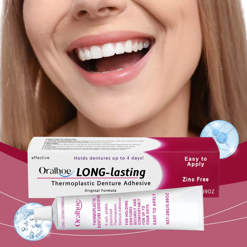 improves 2025 The Appearance Of Dentures By Them With Denture Fixing Adhesive_voghion.com