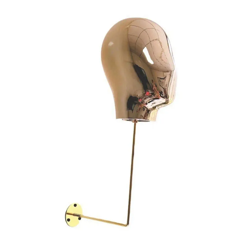 Cabeza de maniquí colgante para pared, soporte para pelucas, soporte para sombreros, gorras, postizos, gafas, diadema_voghion.com