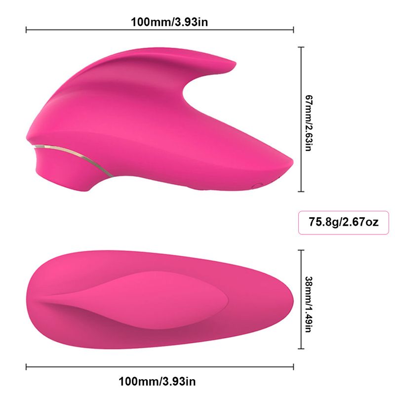 Sucker Clitoris Võimas imemisvibraator Naiste kliitri nibu Suu vaakumstimulaator Massager Seksmänguasjad Täiskasvanutele Kaubad_voghion.com