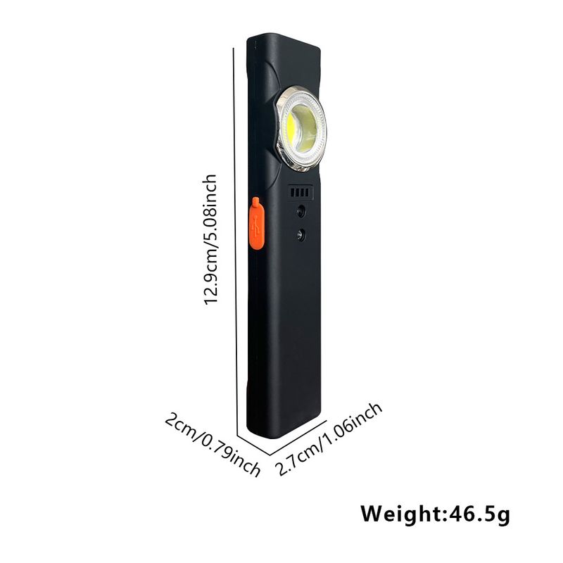 Multifunktionale, tragbare Mini-Arbeitsleuchte mit hoher Helligkeit, zwei Lichtquellen, Typ B, wiederaufladbar, magnetisch, große Reichweite, für den Außenbereich_voghion.com