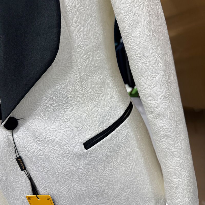 CT 3-Piece Set Groom Wedding Suit Men's Outfit_voghion.com