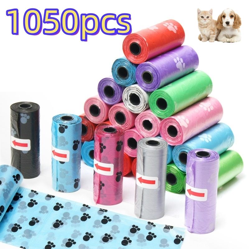 1050 pezzi, sacchetti ermetici per escrementi di cane e gatto, articoli per animali domestici di PawParty Store_voghion.com