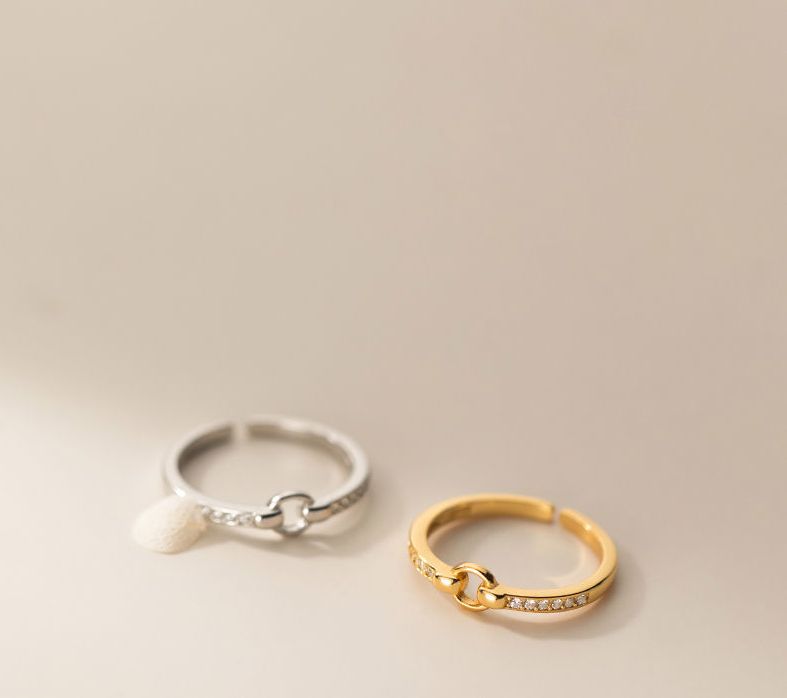 Circle Ring For Women, Ins Style, Non-Fading, Minimalist, High-End Feel, Niche Design, Student, High Appearance, Best_voghion.com