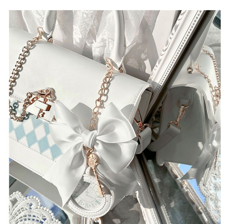 UR kleine eetlust pijn voor vrouwen 2024 nieuw model spiegel Alice diamant raster crossbody, gierst bar transparant_voghion.com