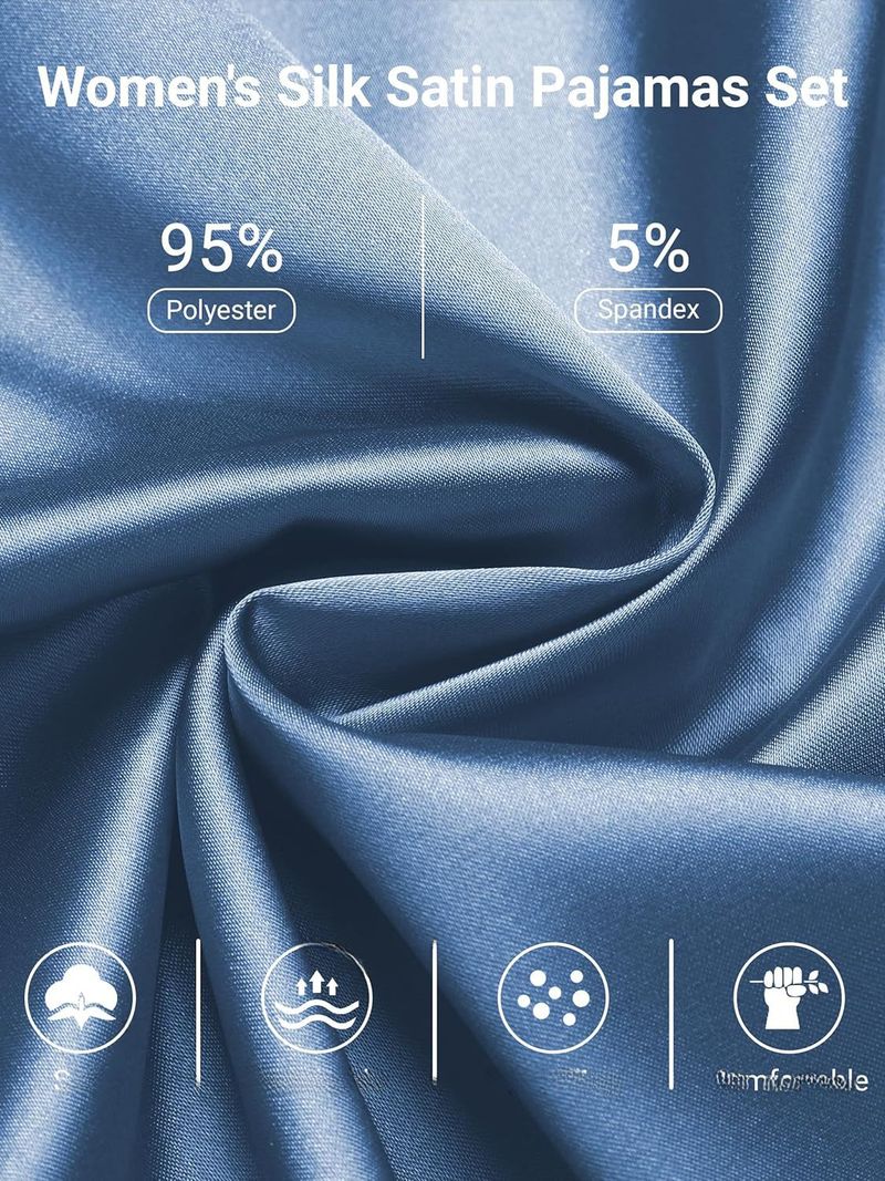 Grenzüberschreitende unabhängige Station Neue Ice Silk Pyjamas Damen Zweiteiler Langarm Seide Plus Size Damen Homewear_voghion.com