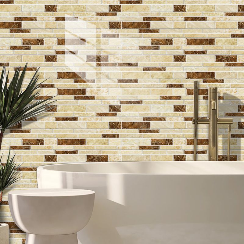 12 pezzi adesivi per piastrelle in cristallo di marmo a forma di mosaico per cucina, bagno, decorazione murale autoadesiva impermeabile_voghion.com