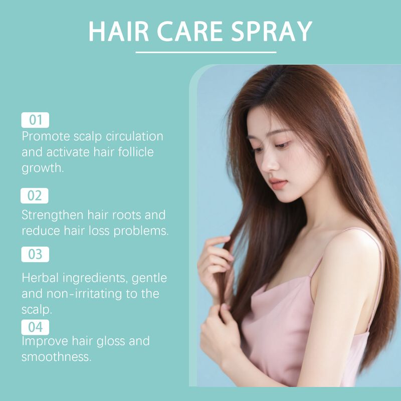 Hoegoa Gentle Nourishing Scalp Smooth Daily Refreshing Convenient Hair Care Spray_voghion.com