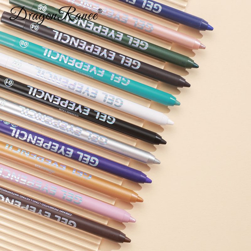 White Color Eyebrow Pencil Eyeliner Gel Waterproof Sweatproof Aegyo-sal Puff Eyeshadow Pen_voghion.com