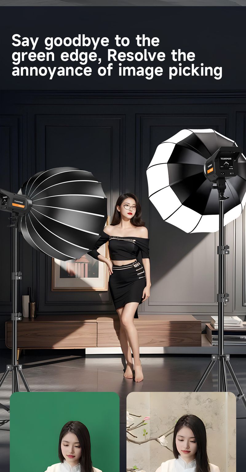200w Photography LED COB Live Video Light Fill Light High Brightness 2700-6500K Lighting Photographic Lights_voghion.com