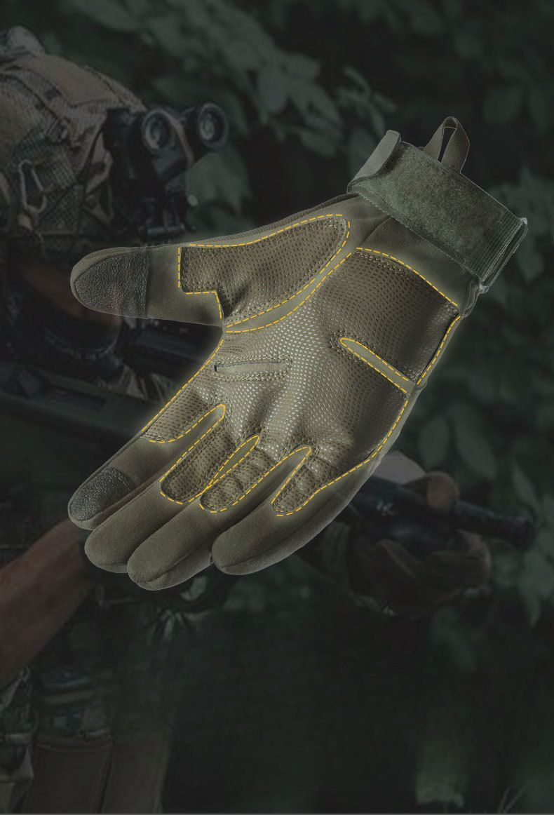 Guantes tácticos de montañismo para hombre, antideslizantes, resistentes al desgaste, de combate Blackhawk, de medio dedo completo, para defensa personal._voghion.com
