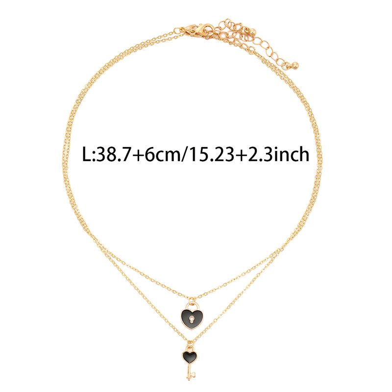 Hot sales 2 pieces, Men's and women's heart-shaped pendants_voghion.com