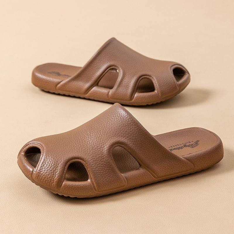 Baotou Weibliche 2025 Neue Halb Sommer Oberbekleidung Anti Slip Home Hausschuhe Tasche Fuß Loch Cool Drag_voghion.com
