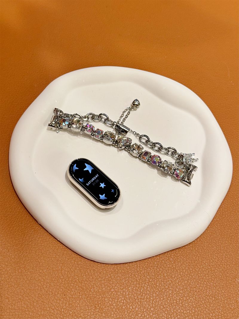 Uhrenarmband für Xiaomi Band 8 7 8Pro 7Pro 6 5 4 3 Edelsteine Temperament Armband Uhrenarmband_voghion.com