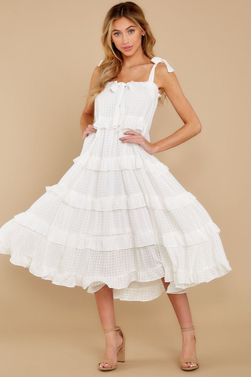 2020 Spring/Summer Women's Sleeveless Flat Neck Large Swing Loose Dress Long Skirt New Style_voghion.com