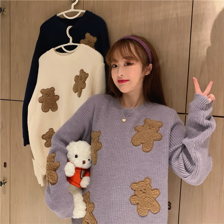 Damenmode-Pullover-Pullover-Top-Strickwaren_voghion.com