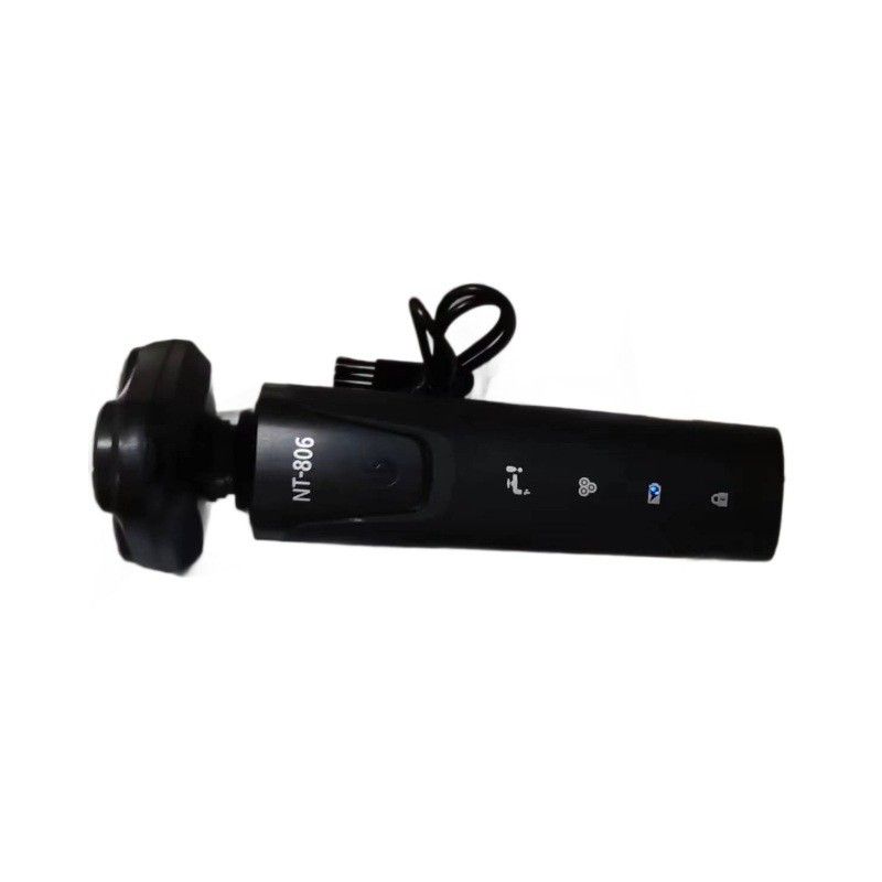 806 Barbeador elétrico multifuncional, lavagem completa com água, três em um, carregamento USB para carro, faca para barba_voghion.com