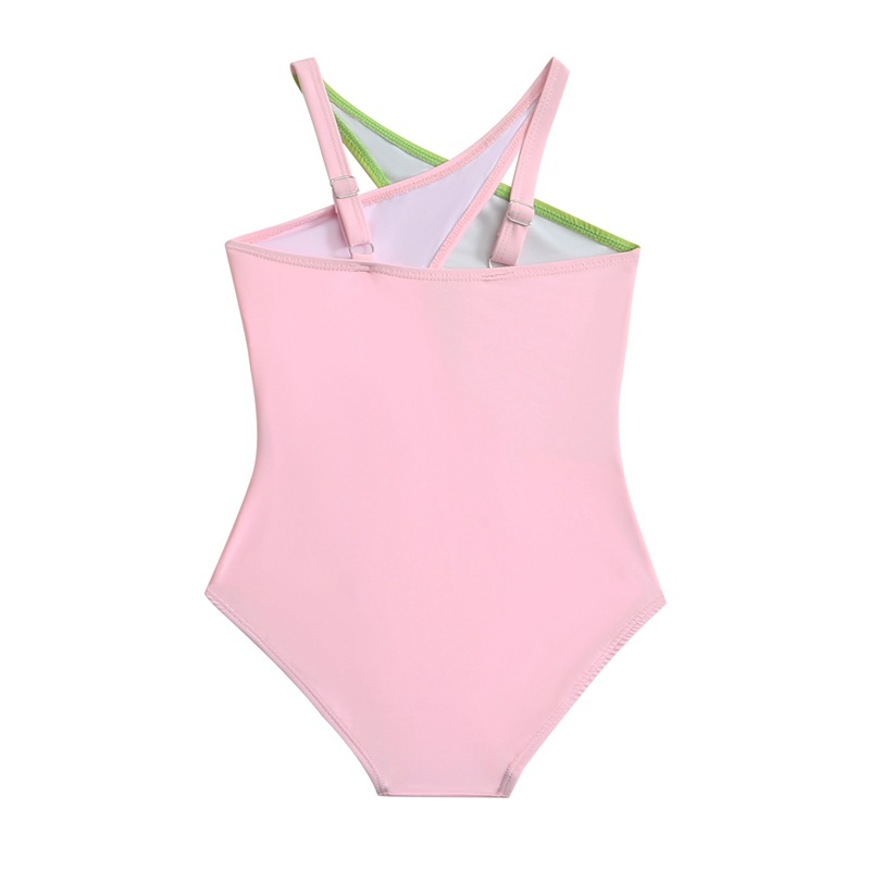 Vêtements bébé maillot de bain une pièce fille maillot de bain à séchage rapide maillot de bain enfant assorti aux couleurs_voghion.com