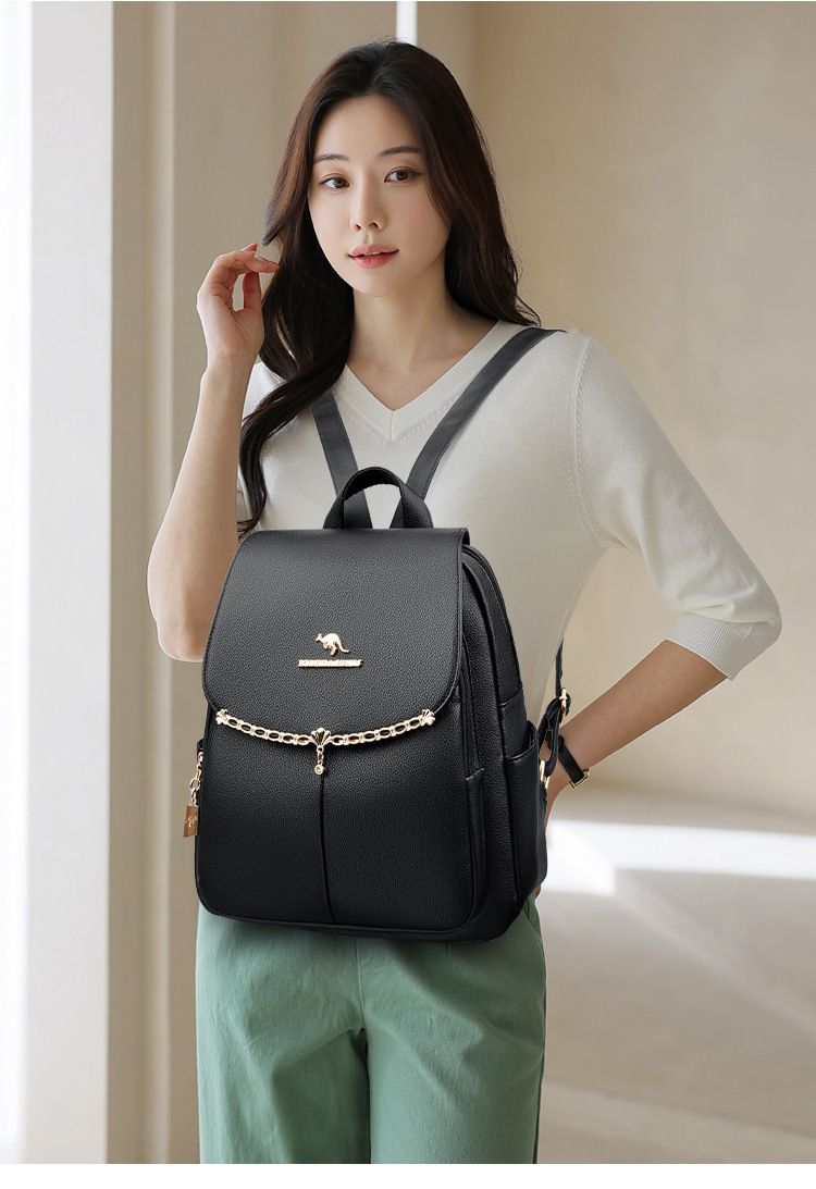 2024. gada vasaras jaunā metāla malas dubultplecu tendence ar pērļu mazu kulonu, ceļojumu sieviešu muguras soma_voghion.com