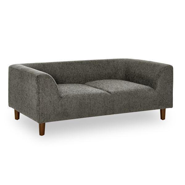 Pet Sofa With Backrest And Armrests, Modern Rectangular Pet Sofa Suitable For Medium And Large Dogs, Soft Cushion Comfortable Dog Sofa,--Dark Grey_voghion.com