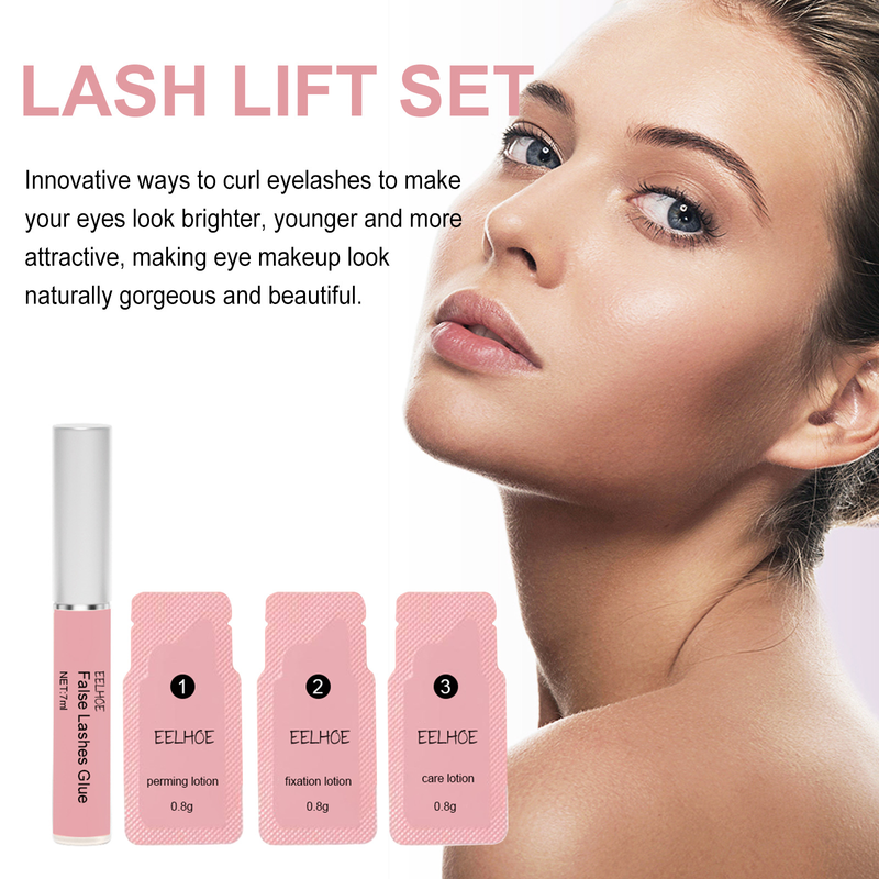 EELHOE set per ciglia naturalmente bello, sottile, spesso e arricciato, delicato e senza sbavature_voghion.com