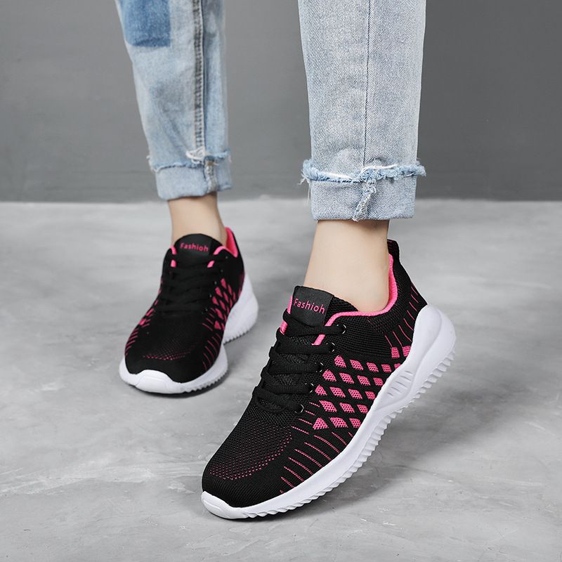 Scarpe sportive da danza quadrata per donna, scarpe da ballo, scarpe bianche_voghion.com