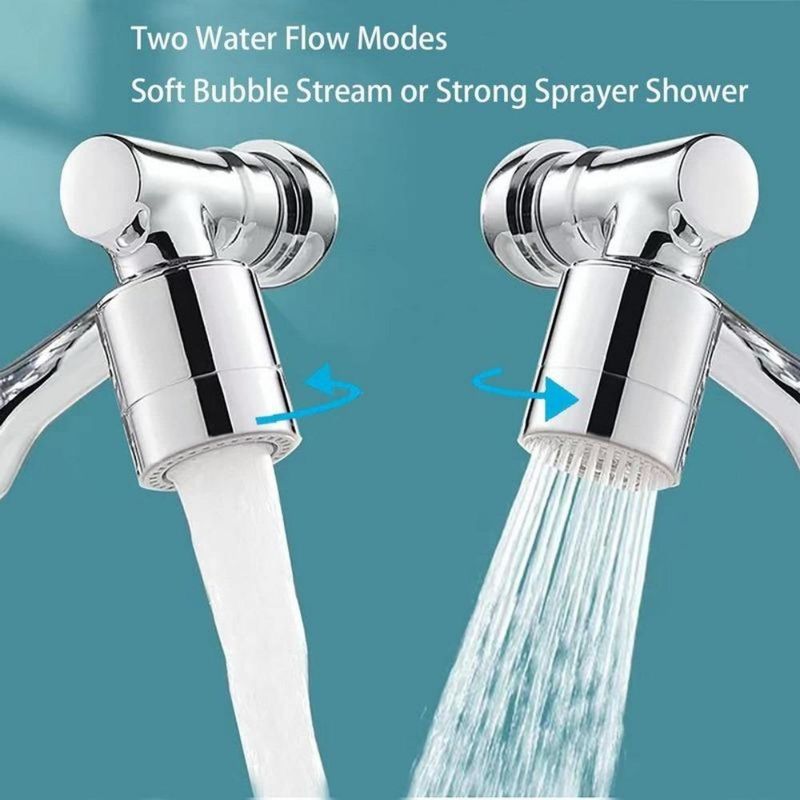 Universal 1440 ° Kran-spraying Head For Extension Mixers, Aerator, A Barboter Nozzle, A Kitchen Crane, A Washbasin's Hand For A Washbasin_voghion.com