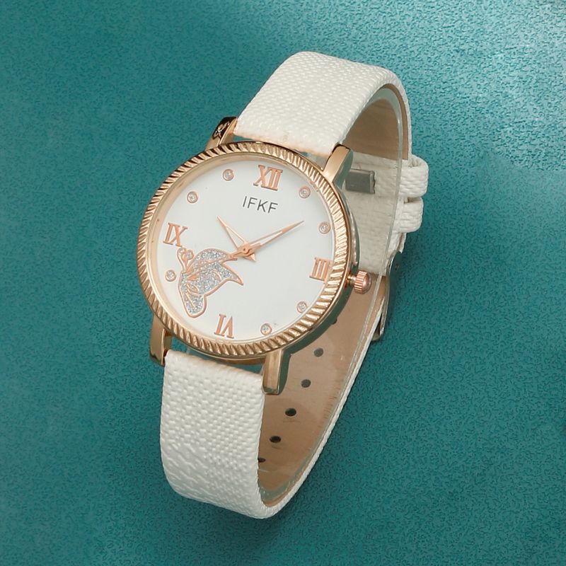 Damenuhren Persönlichkeit Mode Temperament Damen Einfache Vielseitige Halskette Uhrenset Mode Lässig Gürtel Quarzuhr Set_voghion.com