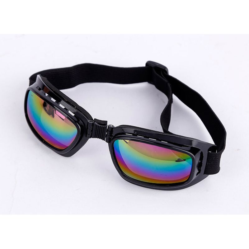 Self-produced Protective Foldable Foam Sandproof Glasses Outdoor UV Protection Ski Goggles_voghion.com