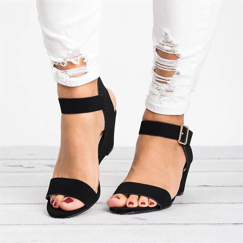 New Summer Style Wedge Women, Plus Size Sandals For Women_voghion.com