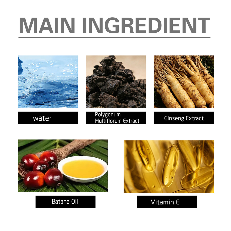 EAST MOON essence Anti cădere Îngrijire fermă, puternică, groasă și hrănitoare pentru rădăcinile dense_voghion.com