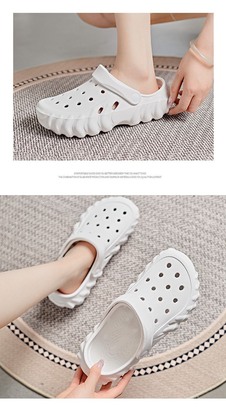 Scarpe con plateau per coppie da uomo, aumentano l'usura, pantofole da spiaggia casual_voghion.com