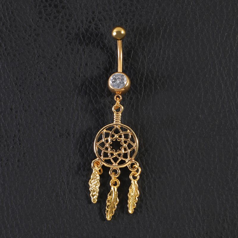 Piercing all'ombelico classico e semplice, a forma di tartaruga a forma di cuore, in acciaio inossidabile, stile europeo e americano_voghion.com