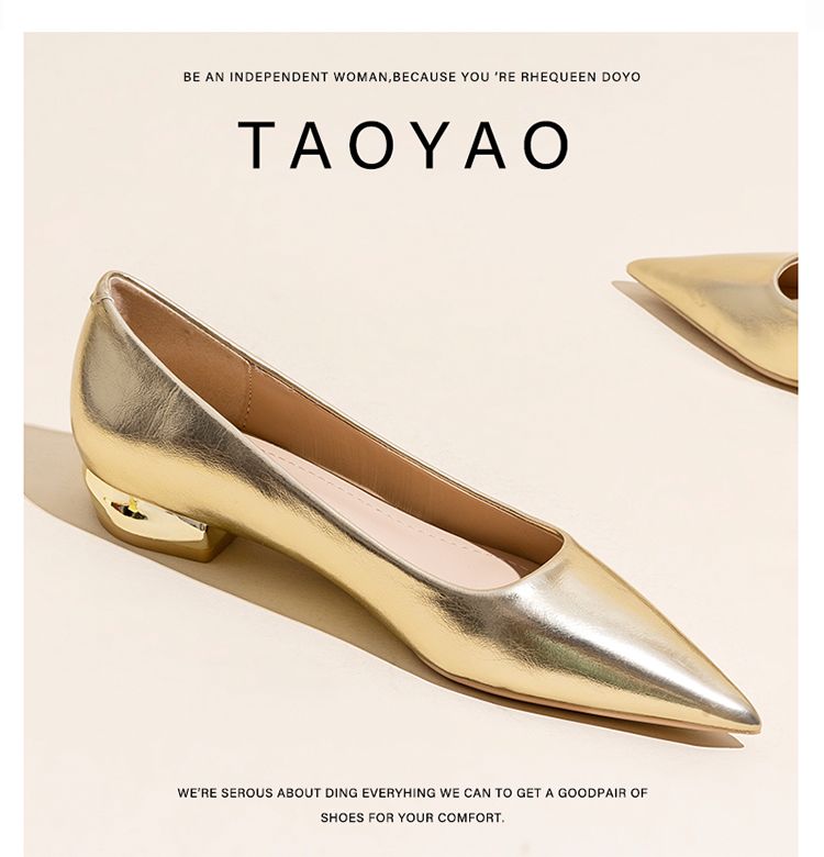 Tip In Sier Flat 2025 Novi prihod Balerinke Temperament Wild Fashion Commuter Nizka peta Not Tired Ženske čevlje_voghion.com