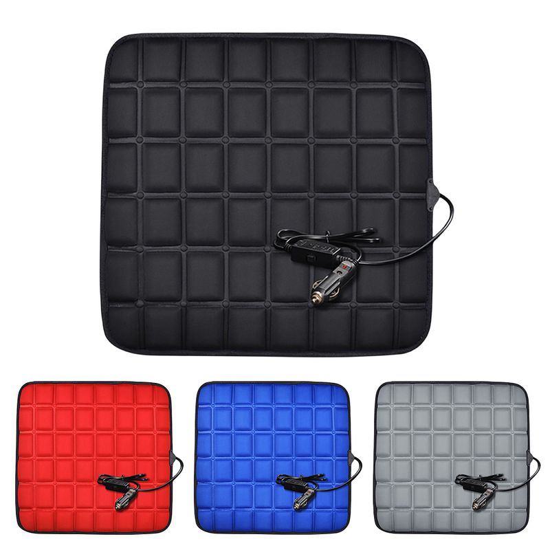 12V Cover 3 Gear Adjustable Temperature Electric Heating Pads Heated Car Cushion Winter Seat Warmer_voghion.com