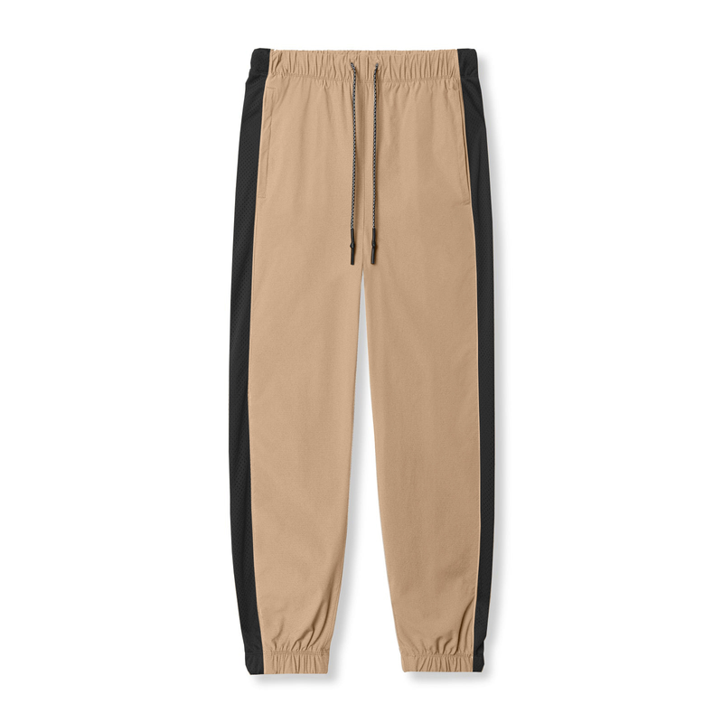 Men's Reflective Running Pants - Lightweight & Breathable Workout Joggers With Mesh Panels (Quick-Dry Elastic Cuffs Moisture-Wicking S-3XL)_voghion.com