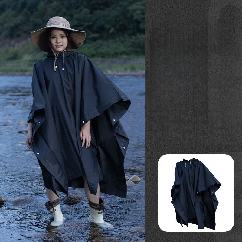 Telo impermeabile multifunzionale 3 in 1 per esterni, da viaggio, da escursionismo, da pesca e da campeggio, da uomo e da donna, poncho impermeabile._voghion.com