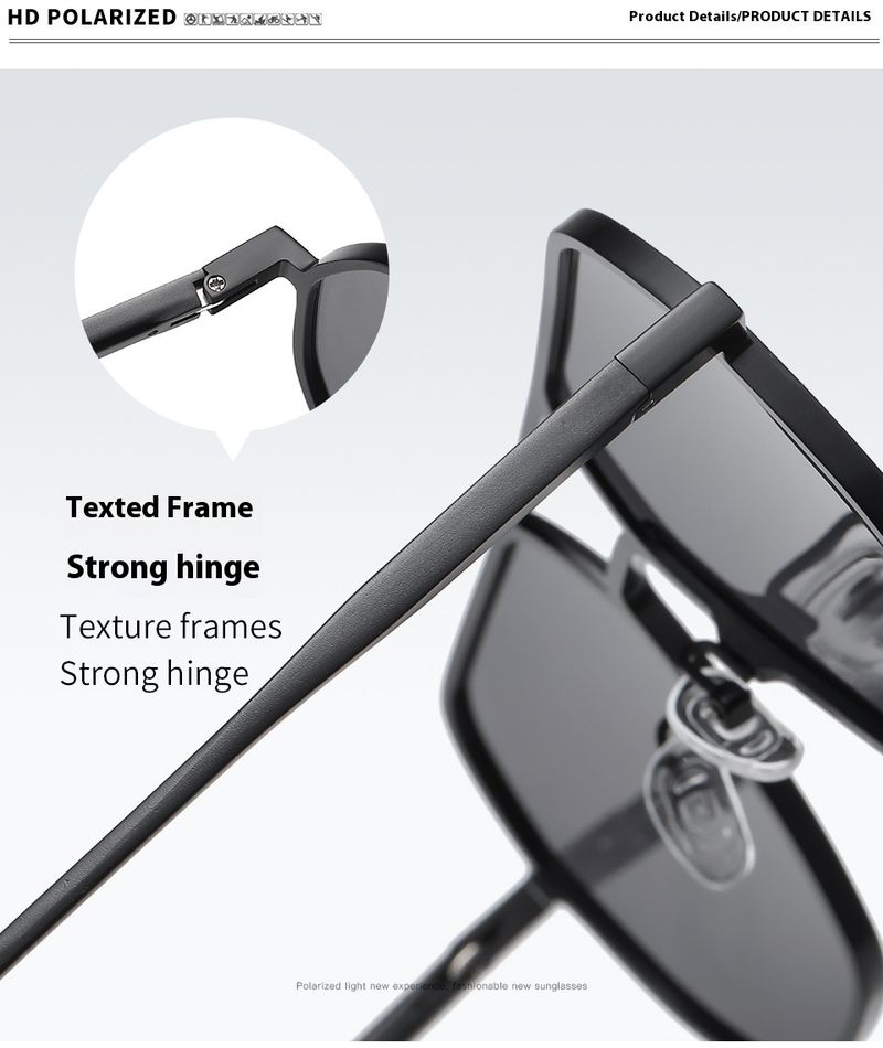 New Irregular Aluminum Magnesium Men's Sunglasses Driving Trend Sunglasses Night Vision Color Changing Anti UV Polarizing Lens_voghion.com