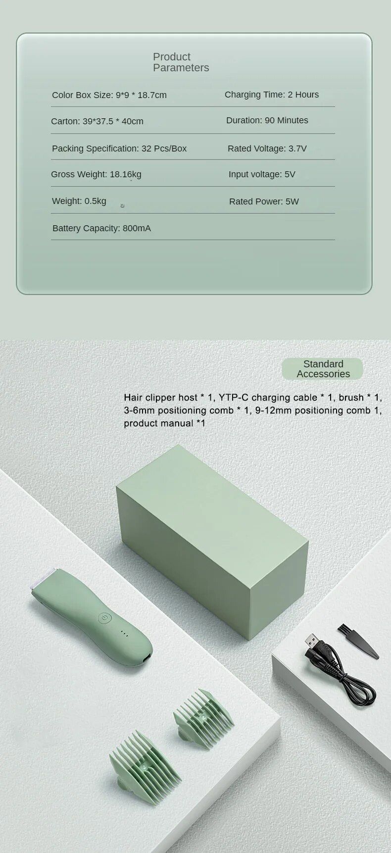 Körperhaarrasierer für Männer, Hodentrimmer für die Leistengegend, Schamhaar, austauschbare Keramikklinge, Groomer, elektrischer Rasierer, wasserdicht, IPX-7_voghion.com